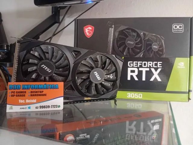 Placa de vídeo RTX 3050. - Foto 3
