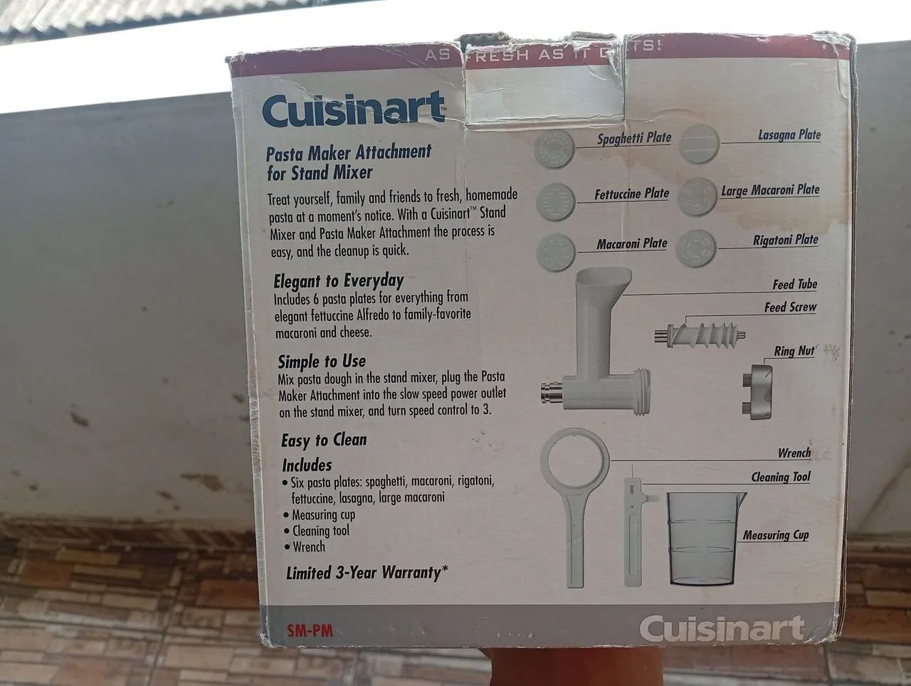 Extrusor de massas para Batedeiras, da marca Cuisinart - Foto 2