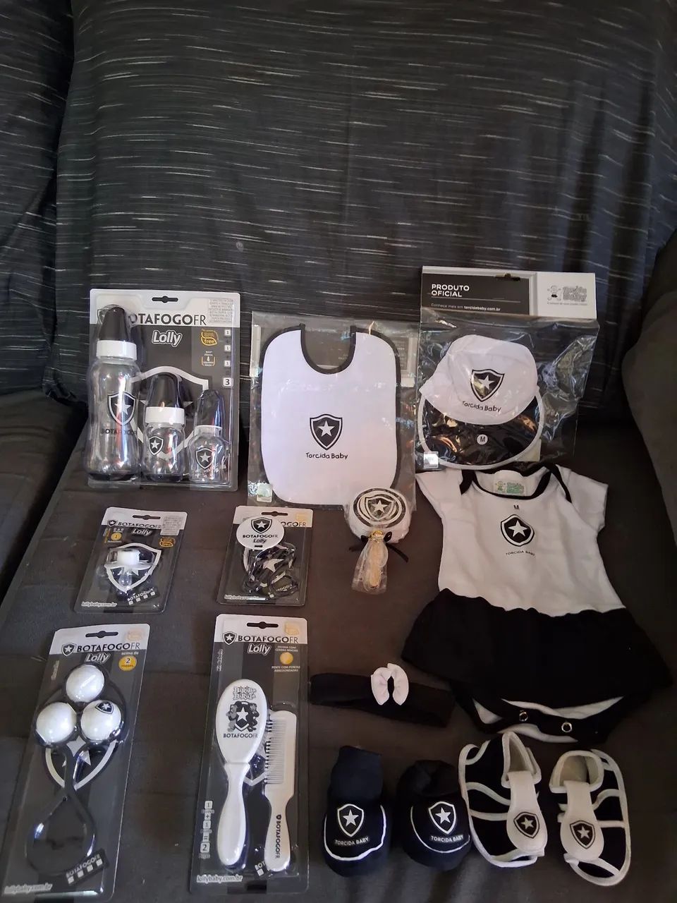 Kit para bebê do botafogo.  - Foto 2