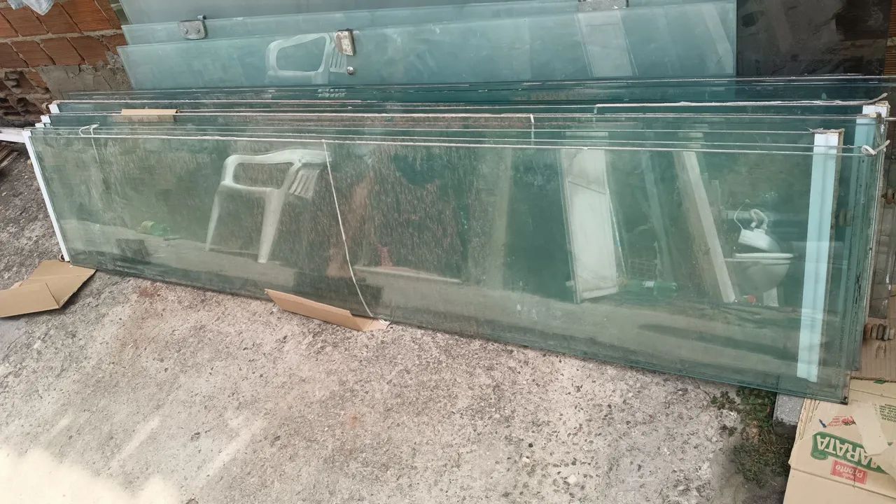 12 pratelheiras de vidro  - Foto 2