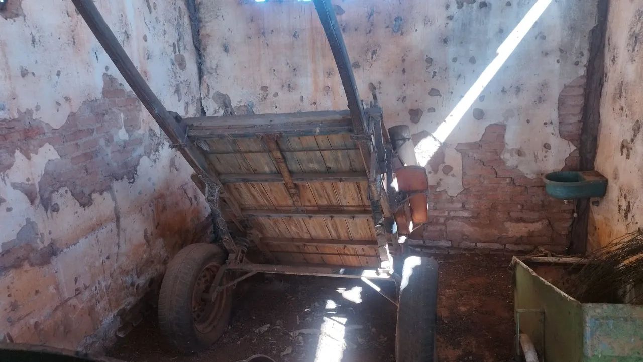 Carroça bem conservada em bom estado 