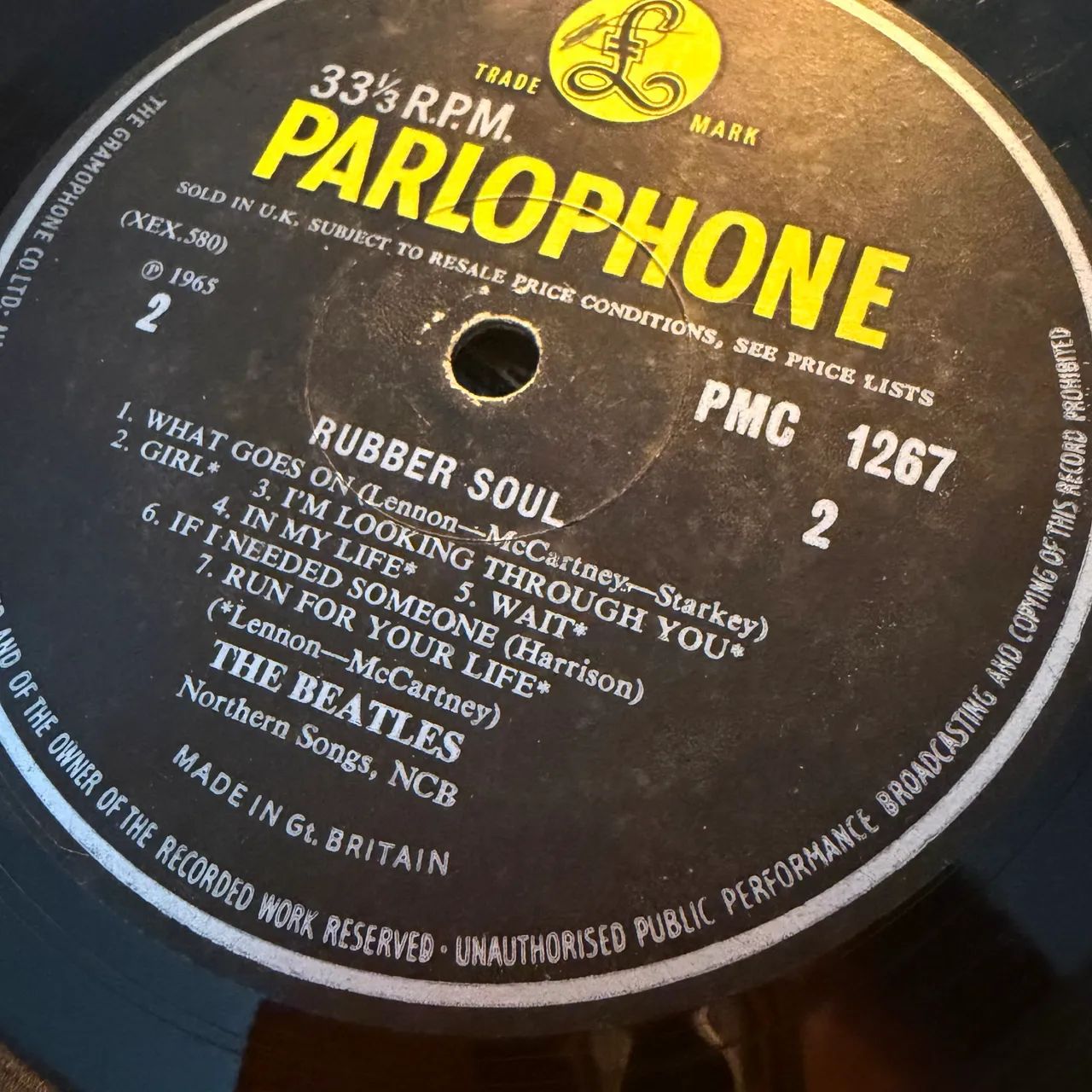 Raríssimo LP MONO BEATLES RUBBER SOUL UK disco vinil - CDs, DVDs