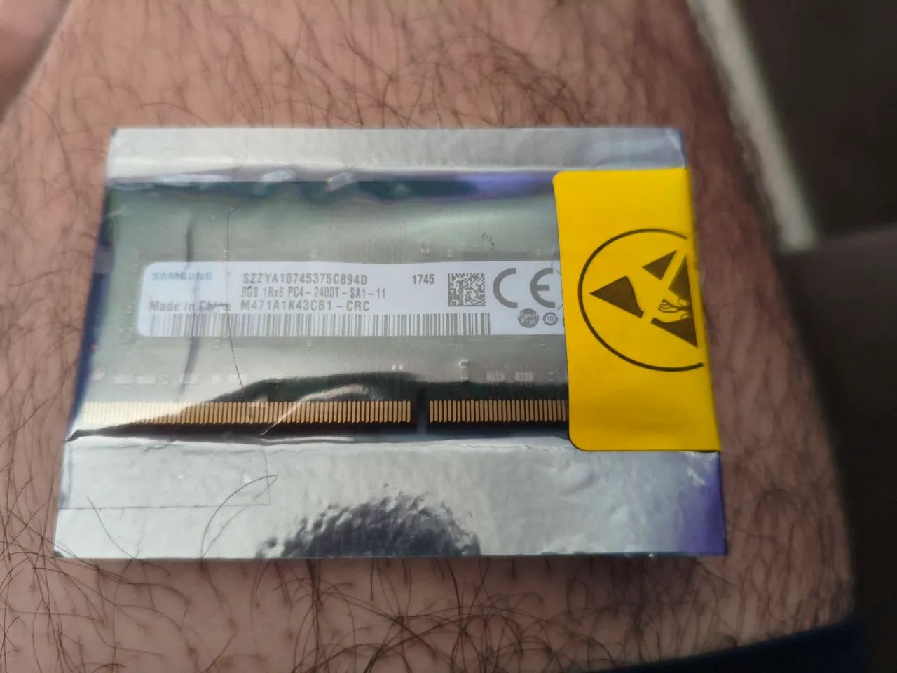 Memória RAM ddr4 8gb notebook