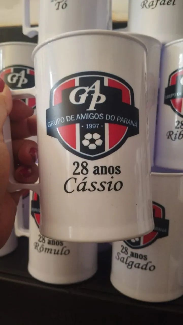 Canecas copos taças personalizadas 
