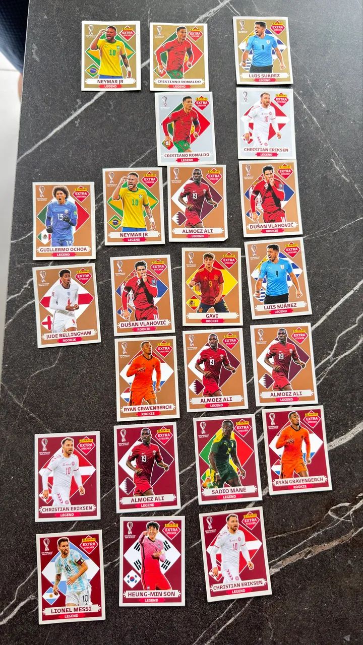 Figurinhas Legends 2022