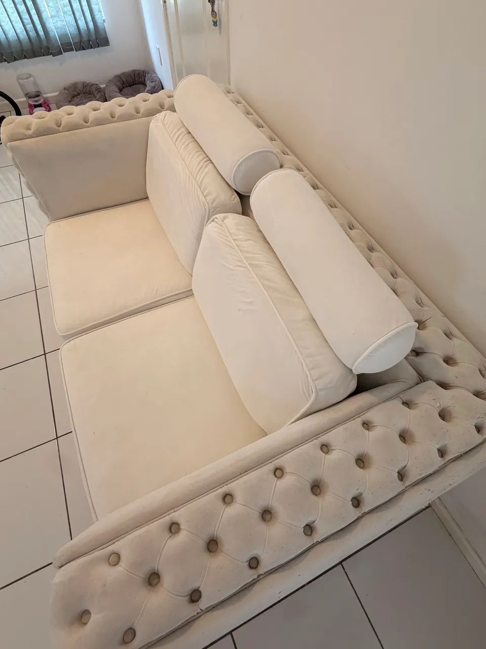 OPORTUNIDADE! - Sofá 2 lugares com ótima estrutura  - Foto 4