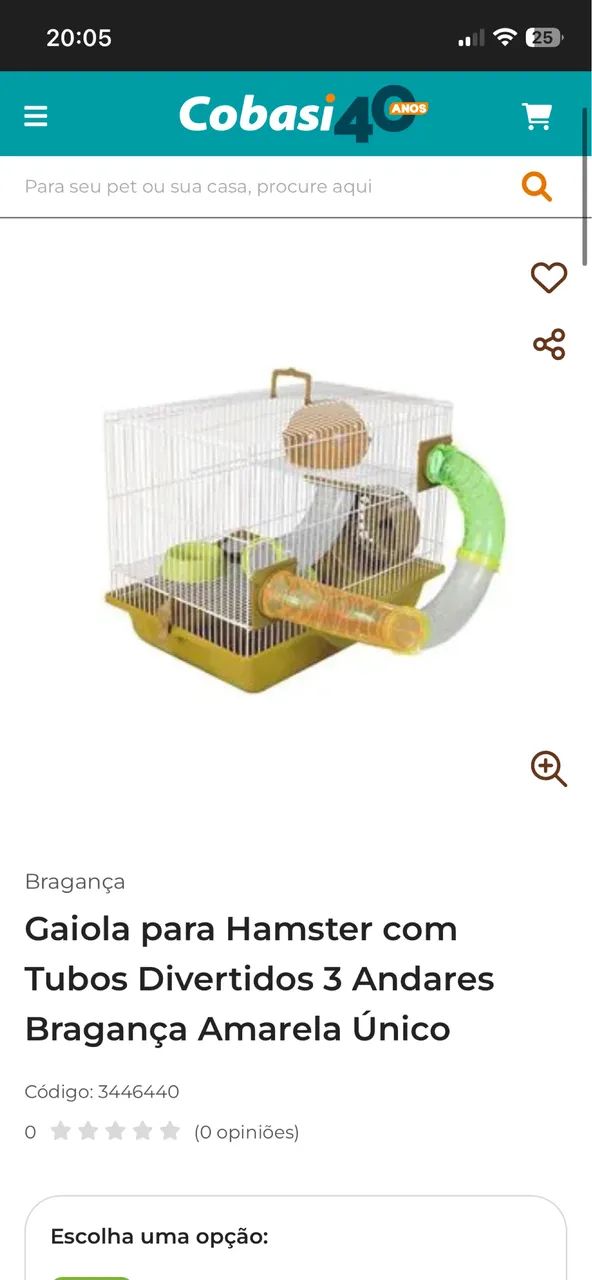 Gaiola para hamister  - Foto 2