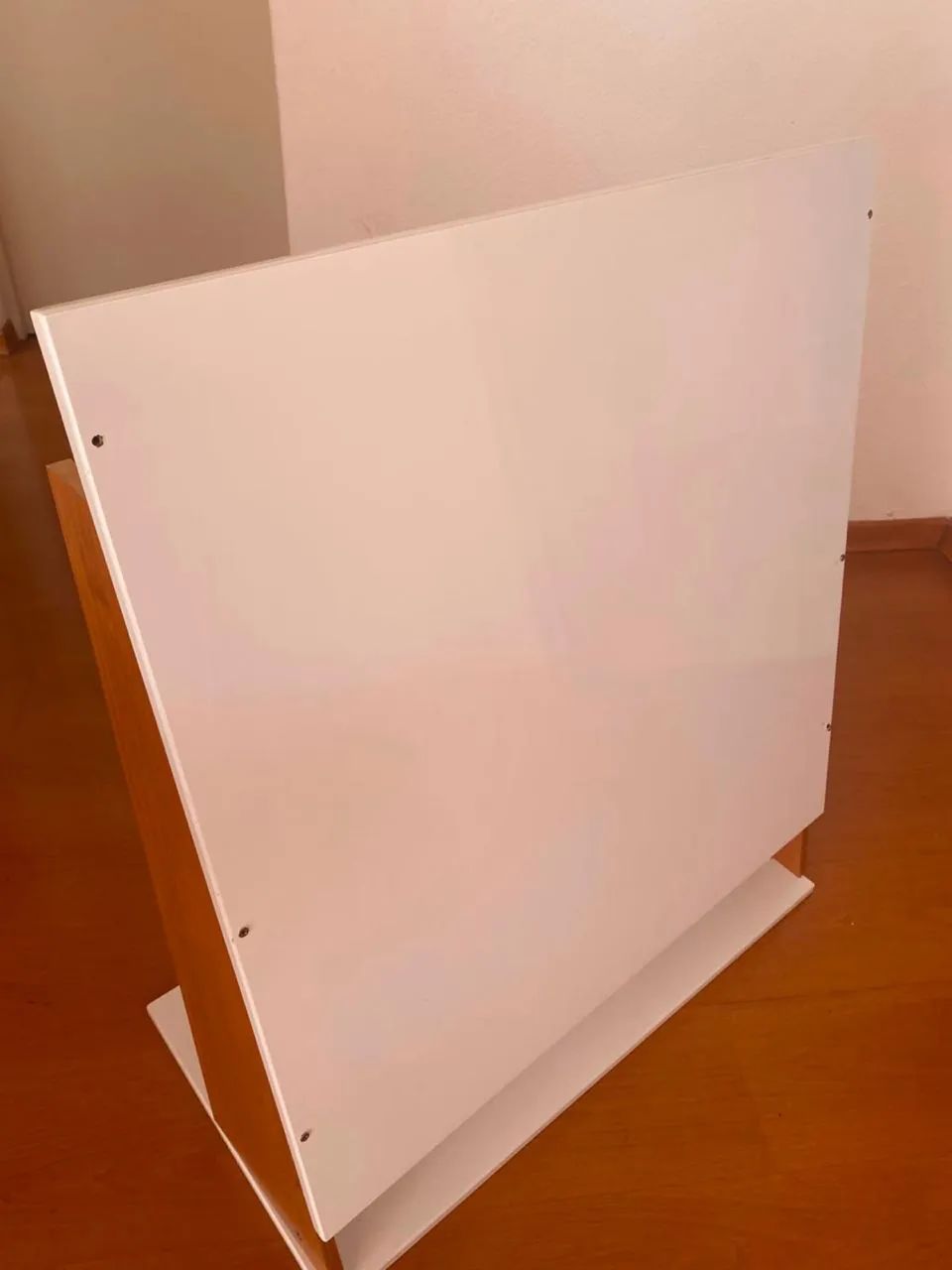 Lousa quadro. Branco com madeira. - Foto 2