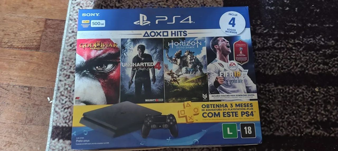 Ps4 slim 1TB com jogos  - Foto 2