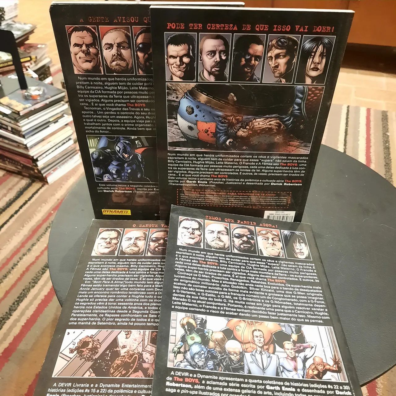 Lote HQs The Boys Volumes 1 ao 4 - Editora Devir - Foto 2