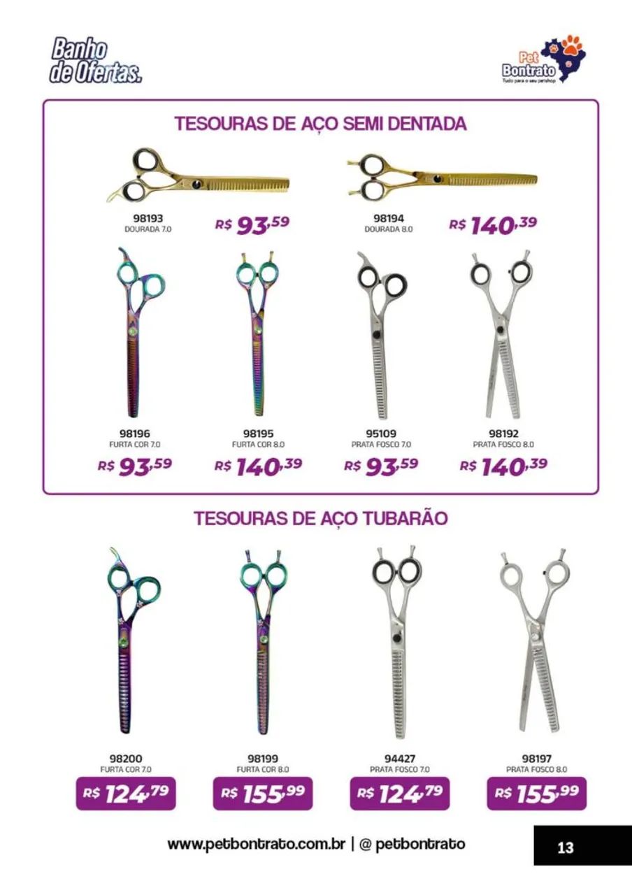 Professional Grooming Scissors
