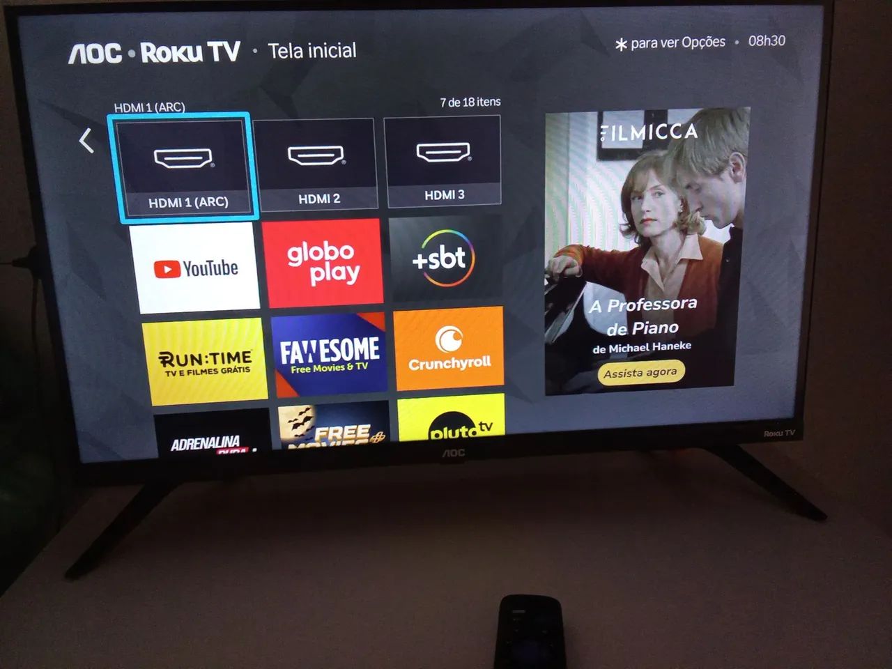 Tv smart 32 polegadas nova sem marcas de uso - Foto 3