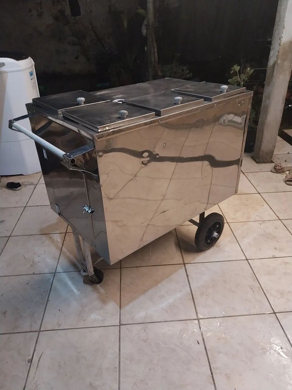 Carrinho de cachorro-quente 
