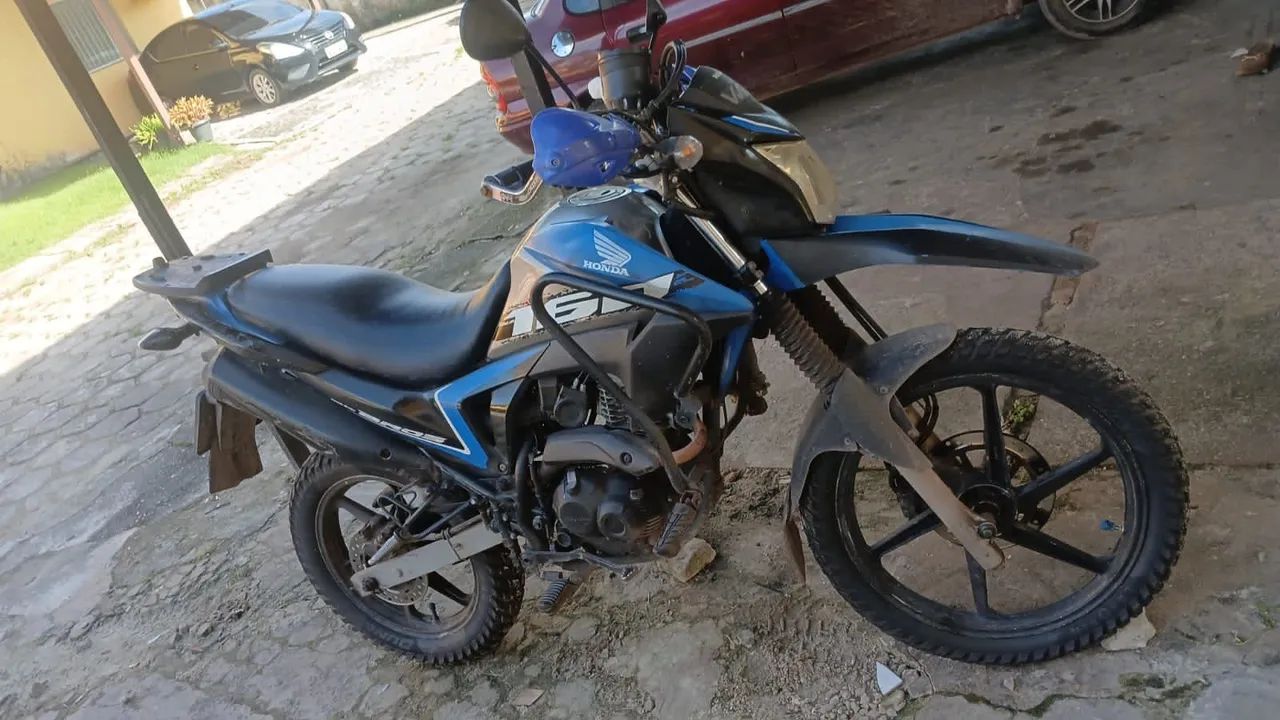 Bros 2020 azul quitada e selada - Foto 2