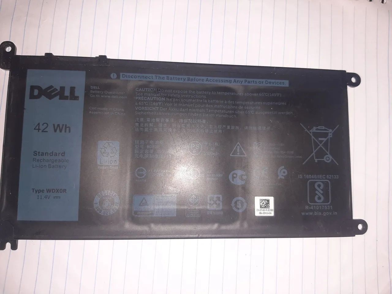 Bateria para notebook  - Foto 2