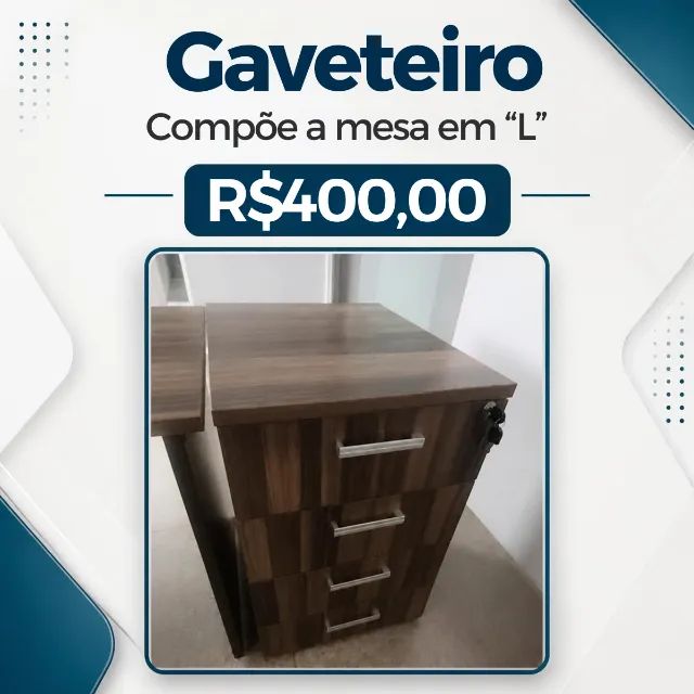 Móveis de Escritório em perfeito estado de conservação - Foto 2