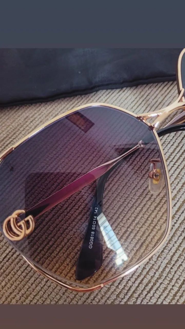 Óculos de sol original Gucci