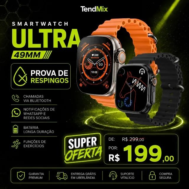 RELOGIO SMARTWATCH ULTRA 49MM