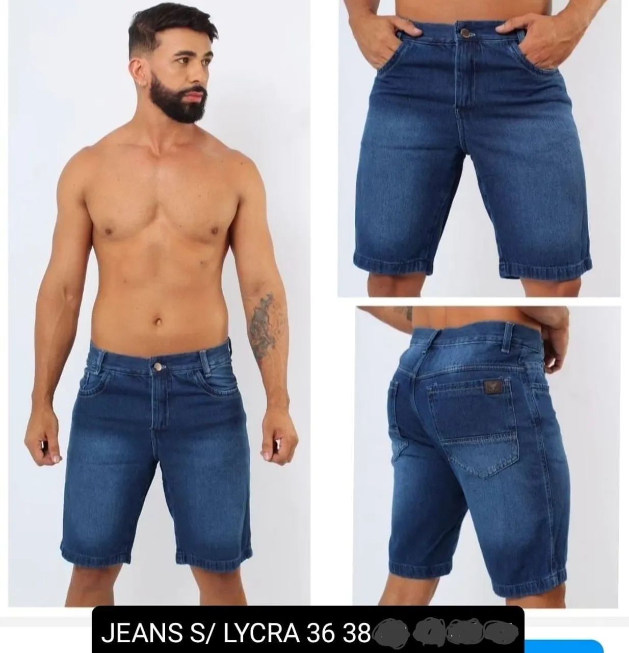 Bermudas Jeans e Brim 