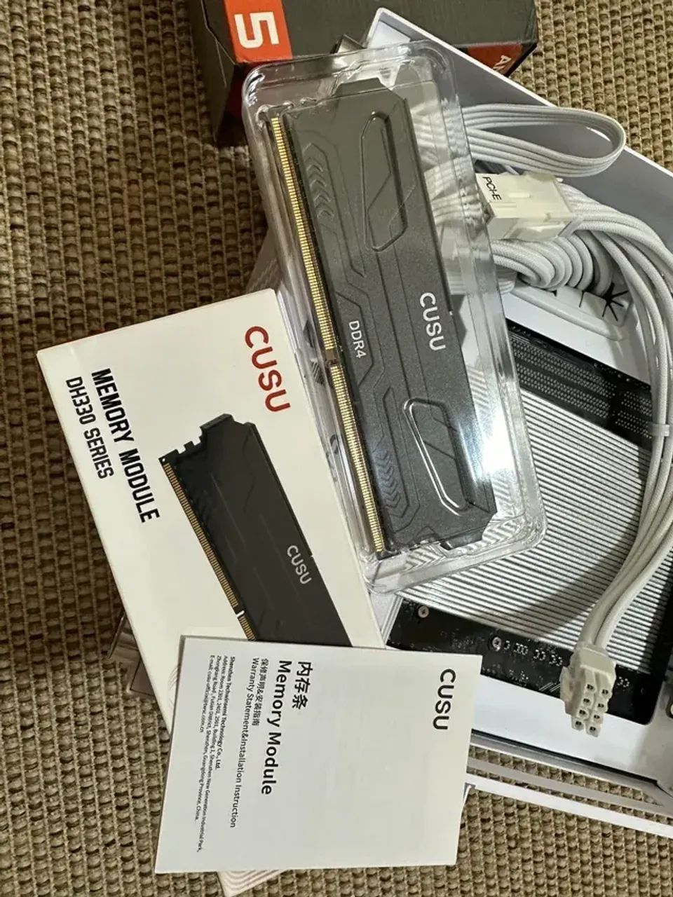 1 Pente de Memória Ram 8gb DDR4 3200