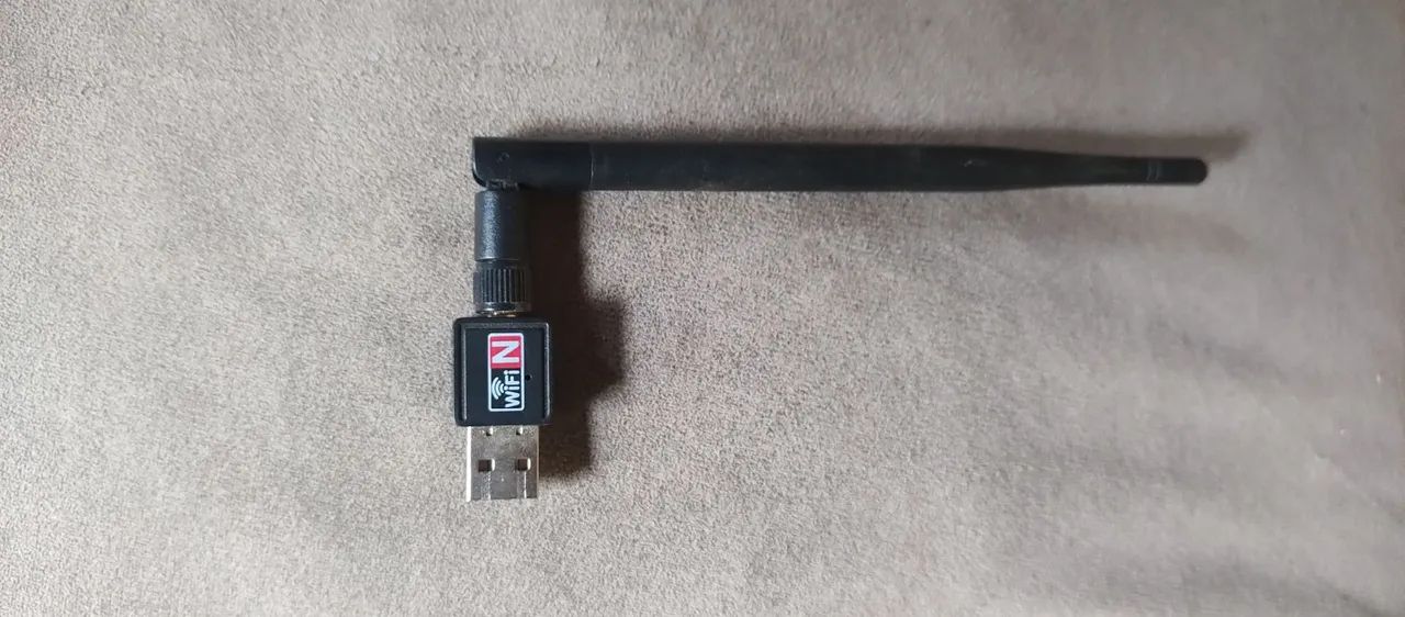 Adaptador de rede wi-fi via USB 