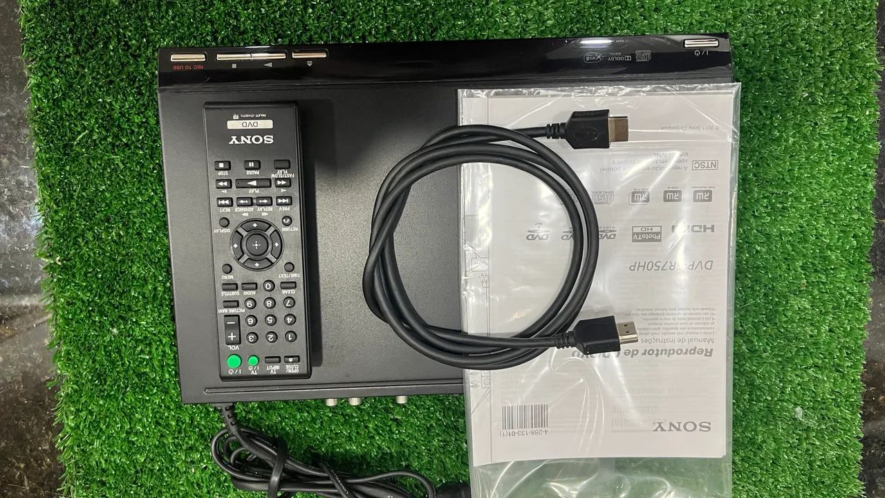 Reprodutor CD/DVD Sony DVP-SR750HP grava de  CD/DVD para USB PenDrive - Foto 6
