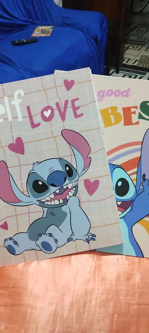 2 cadernos grande stitch  - Foto 5