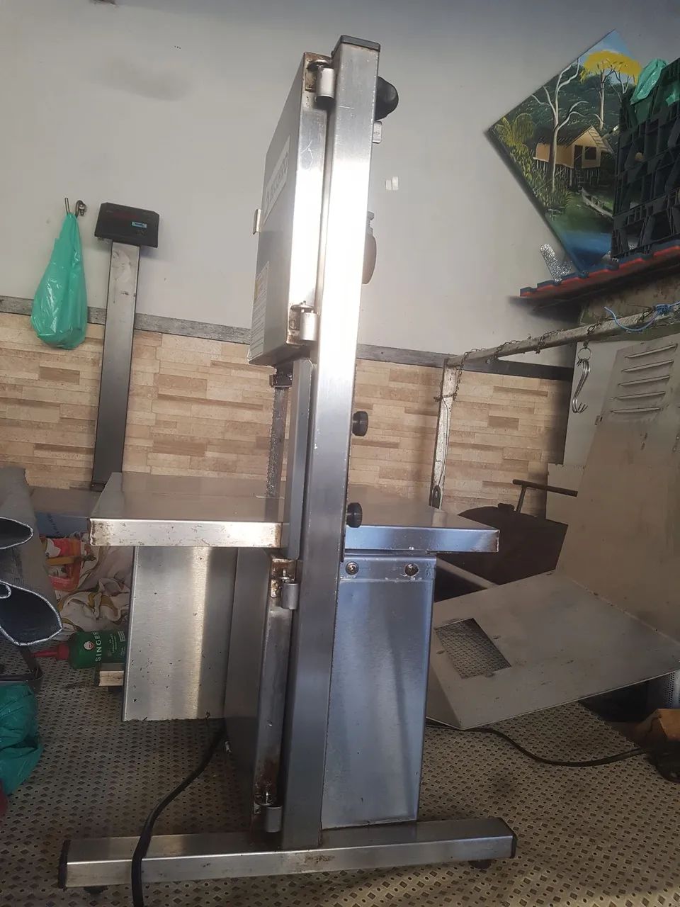 Serra fita Inox de mesa  - Foto 2
