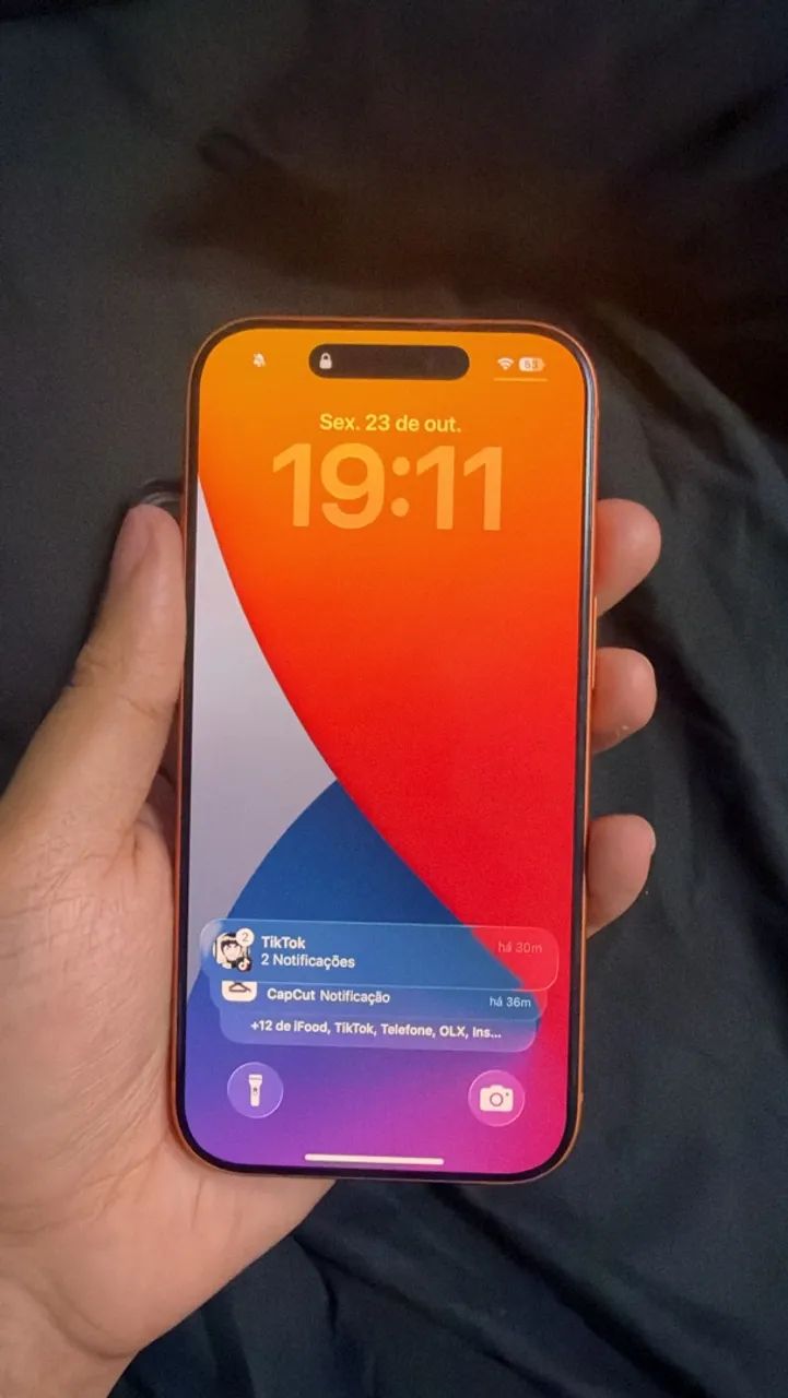 iphone 17 pro laranja 128 - Foto 3
