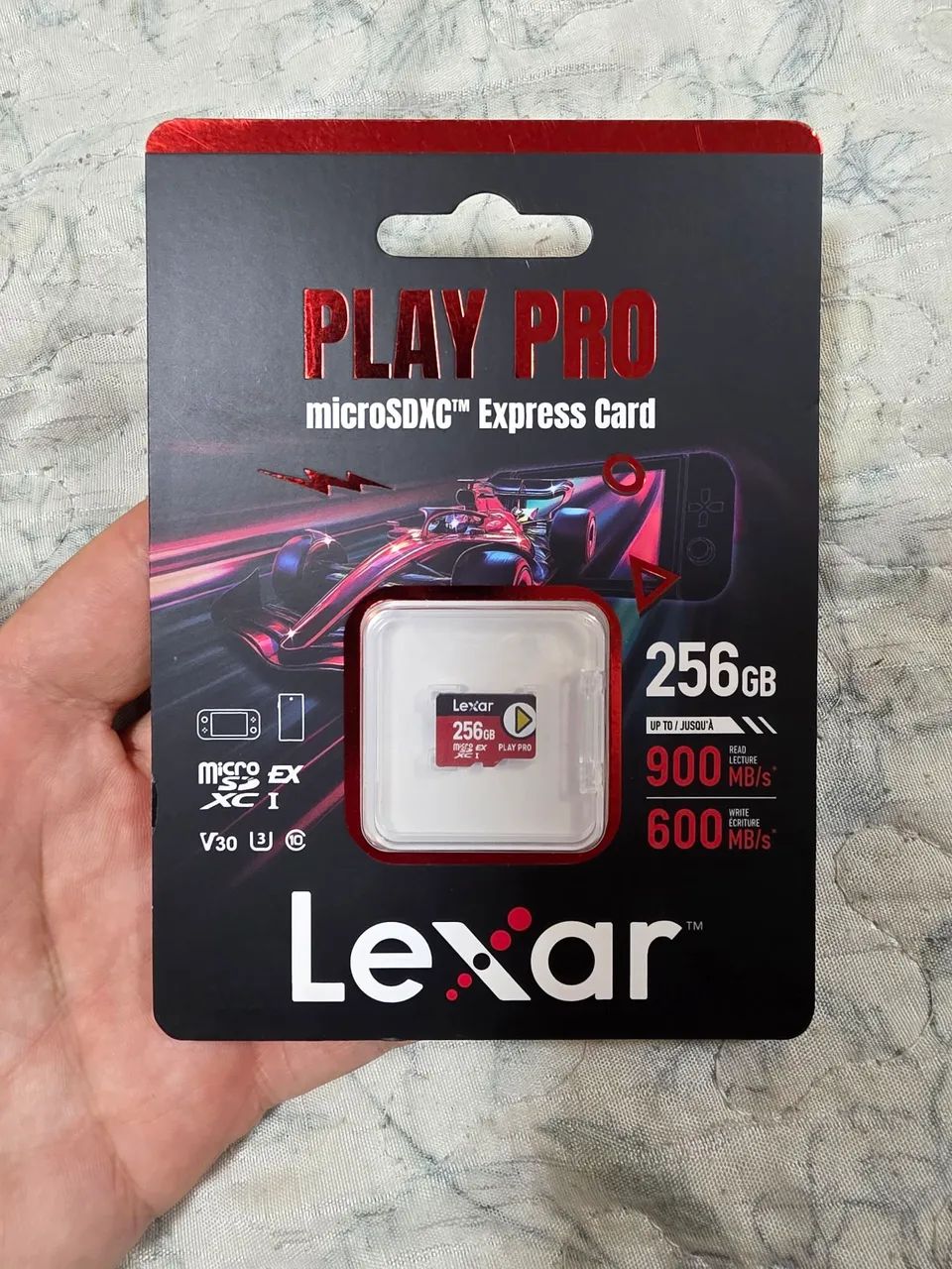 MicroSd Lexar play pro 256gb