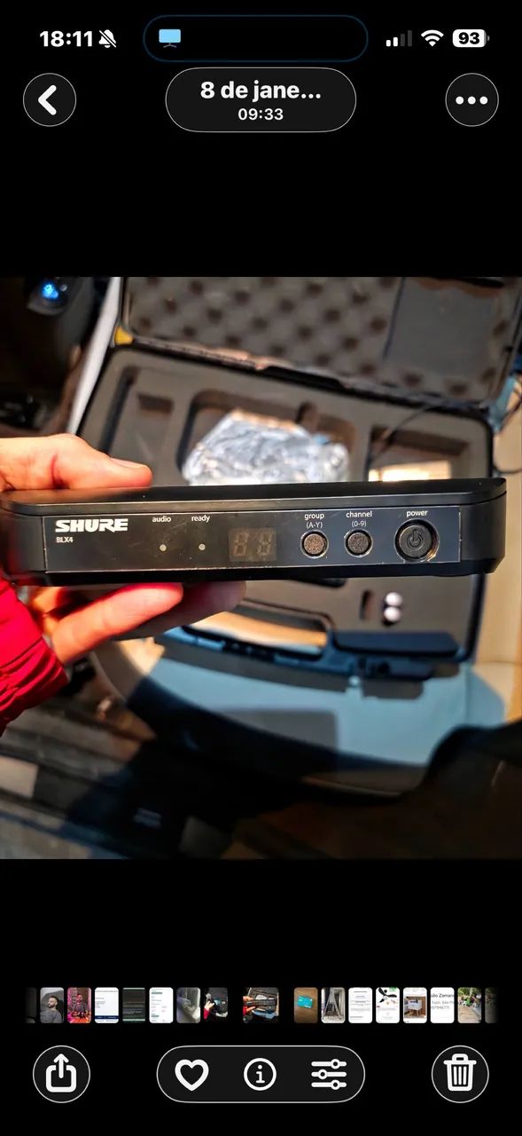 Microfone Shure 454806809242521600
