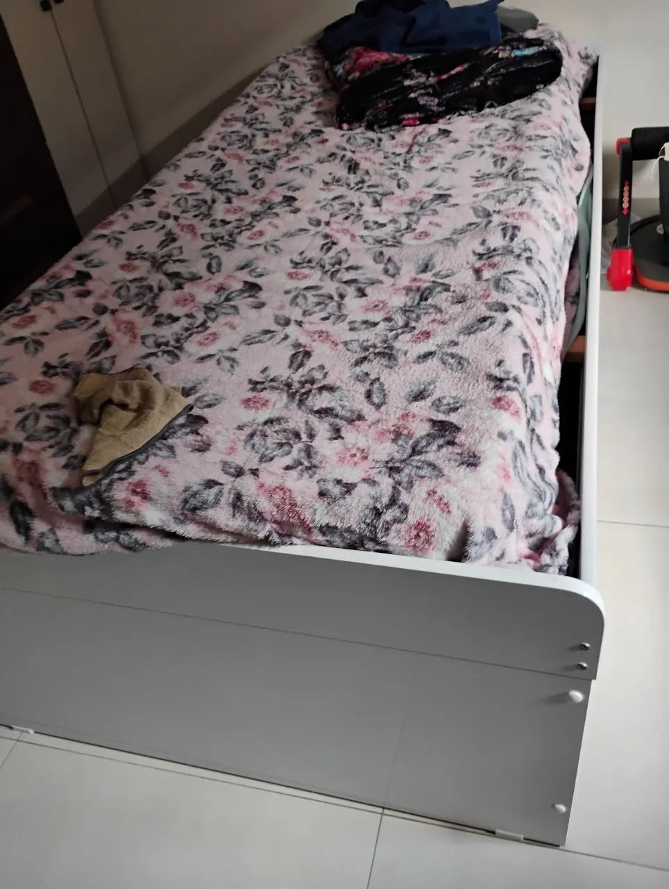 Cama baú solteiro