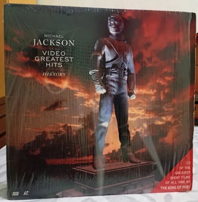 Video Greatest Hits History LeaserDisc Michael Jackson - CDs, DVDs