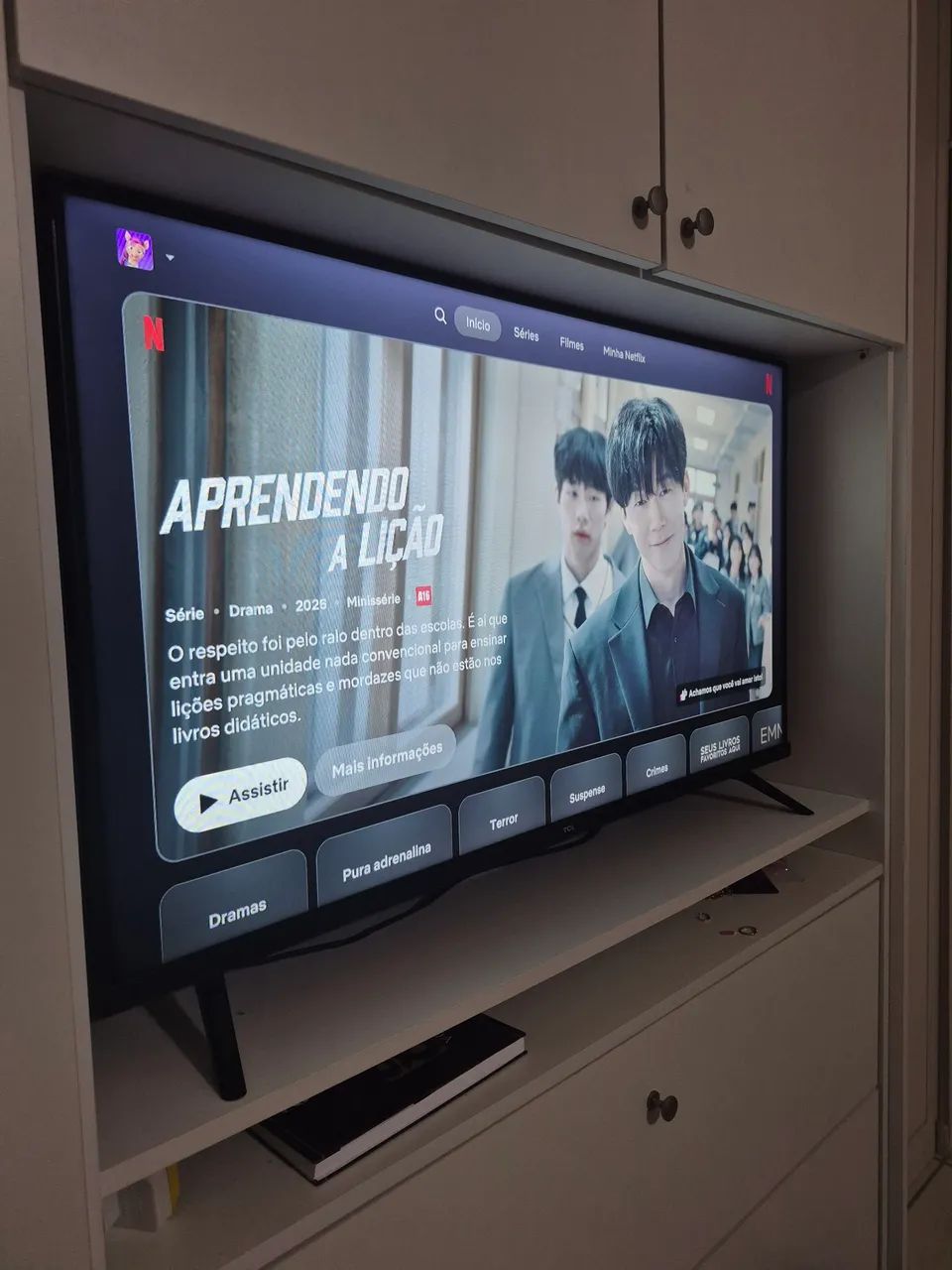 Smart TV TCL 40" - Semi Nova | Excelente Estado - Foto 2