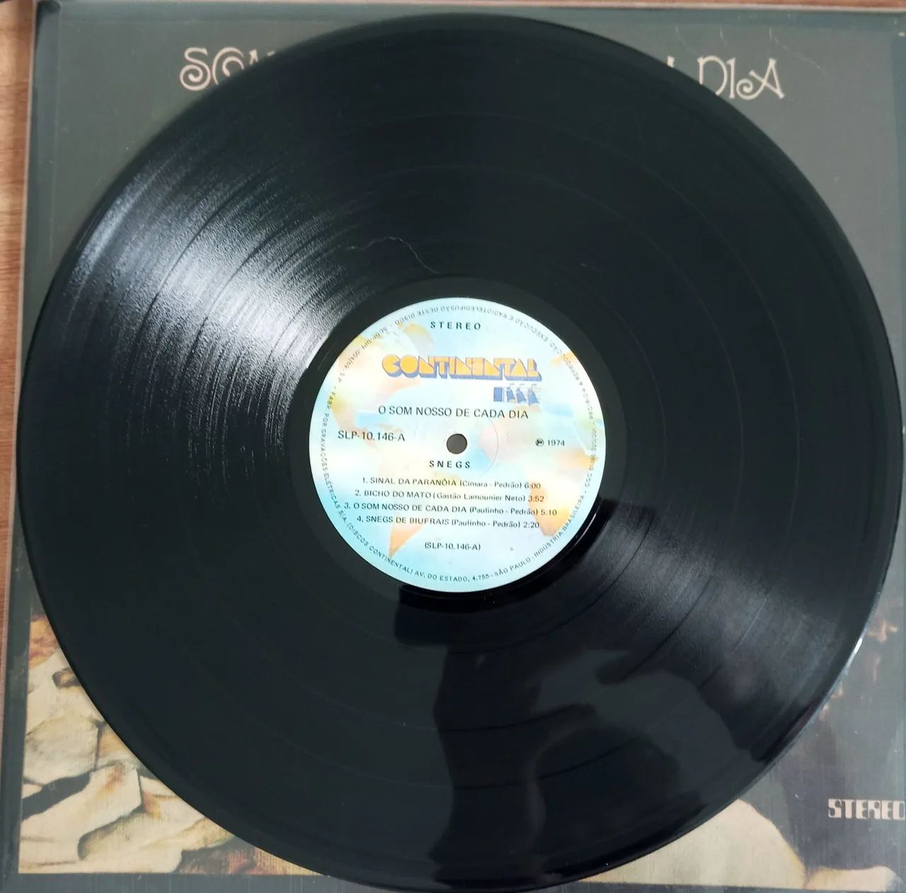 LP Vinil Som Nosso de Cada Dia - Snegs - Foto 5