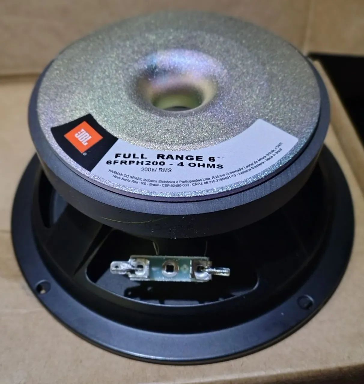 Par Alto Falantes Jbl Full Range 6 polegadas 200w Rms 4 Ohms 6frph200  - Foto 2