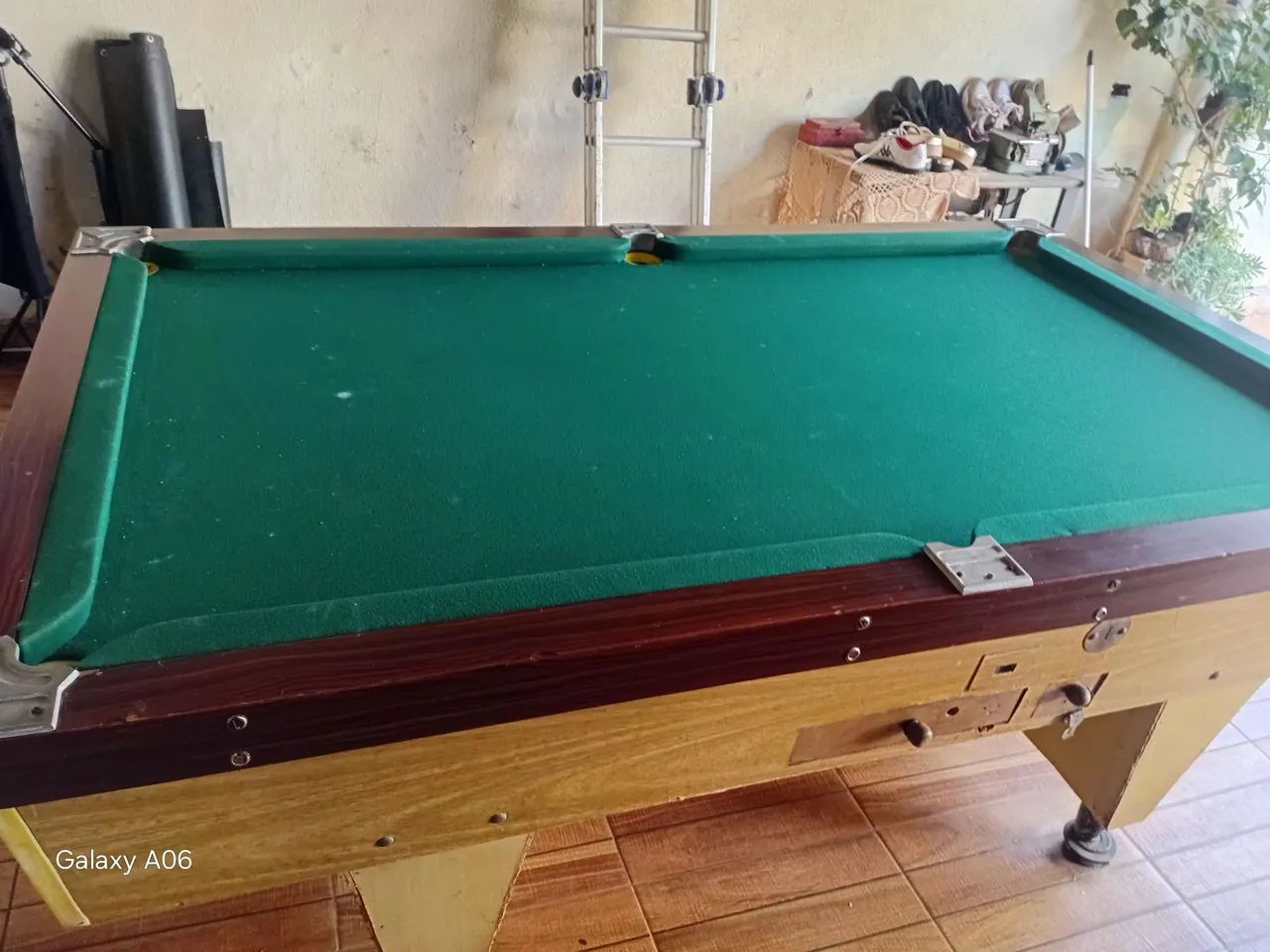 Vendo mesa de sinuca de pedra  fone * - Foto 2