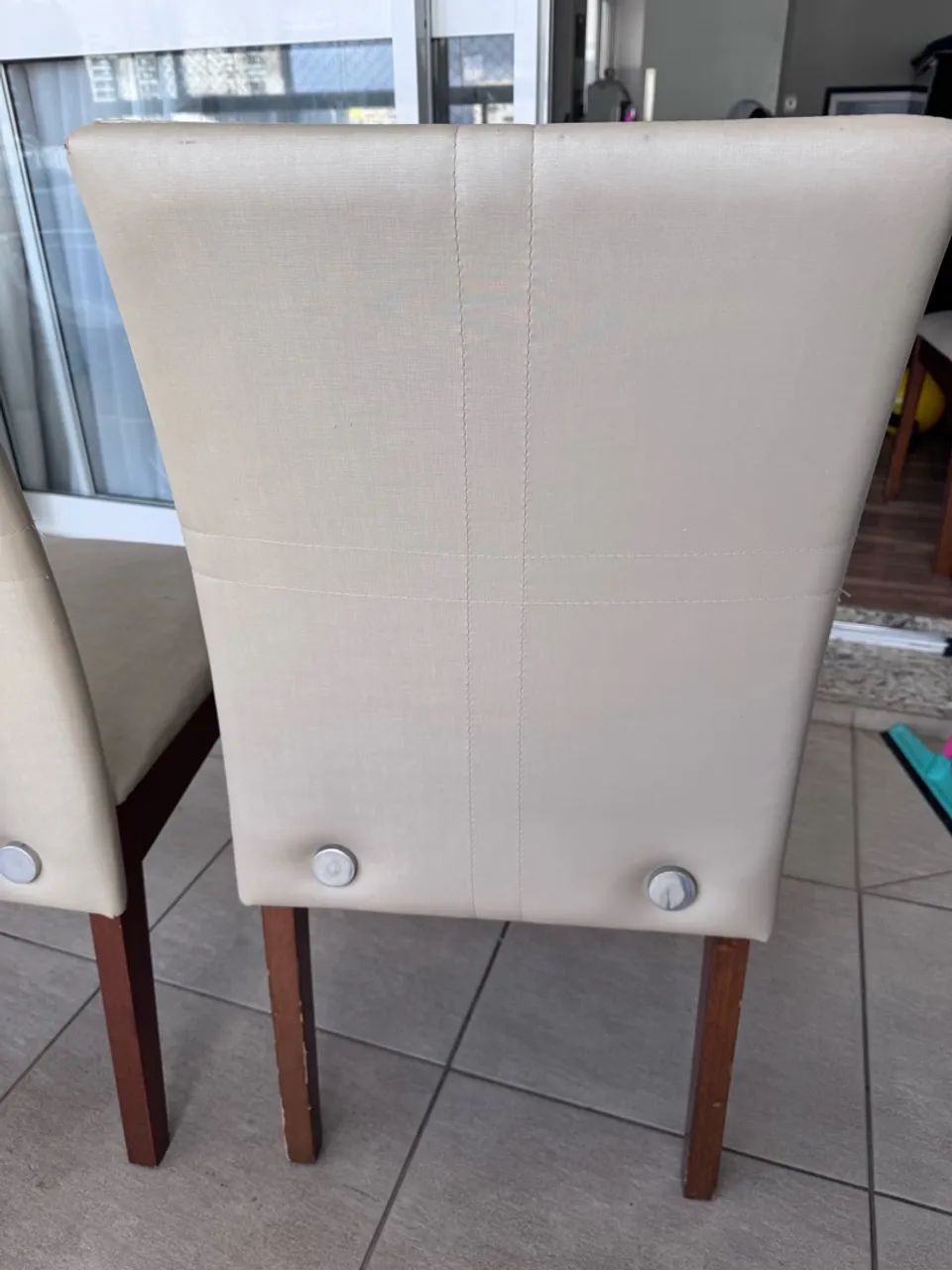 6 Cadeiras de Mesa de Jantar Lindas - Foto 3