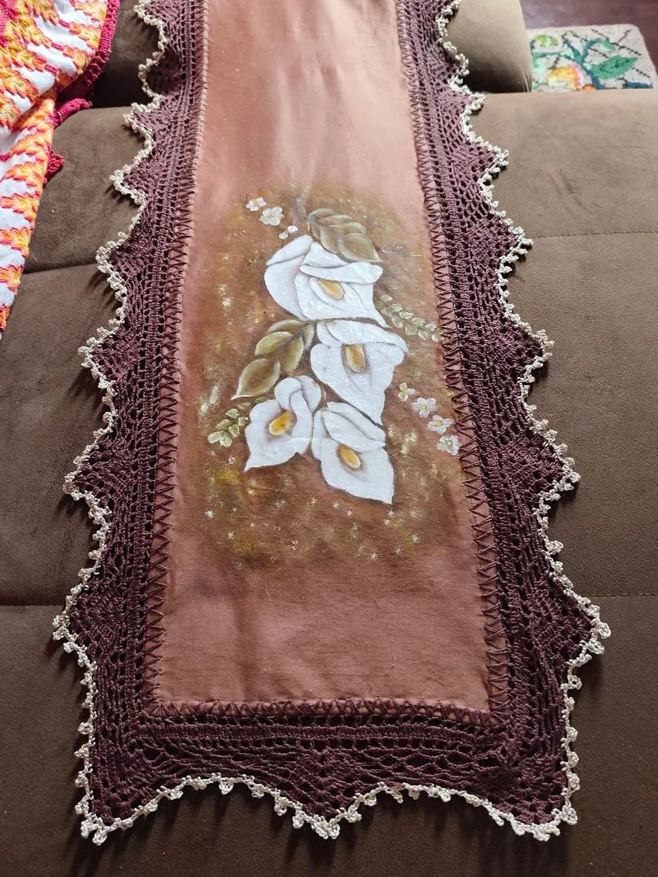 Vendo trilho para mesa, totalmente feito a mão. - Foto 4