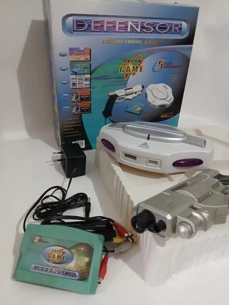 Antigo Video game Defensor completo e NOVO - Foto 4