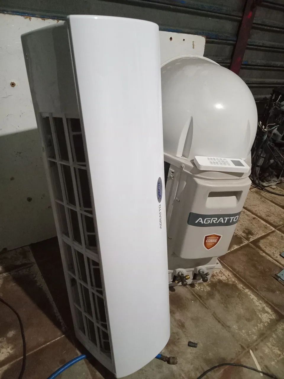 CENTRAL DE AR 9000BTUS SEMI NOVA MARCA AGRATO - Foto 2