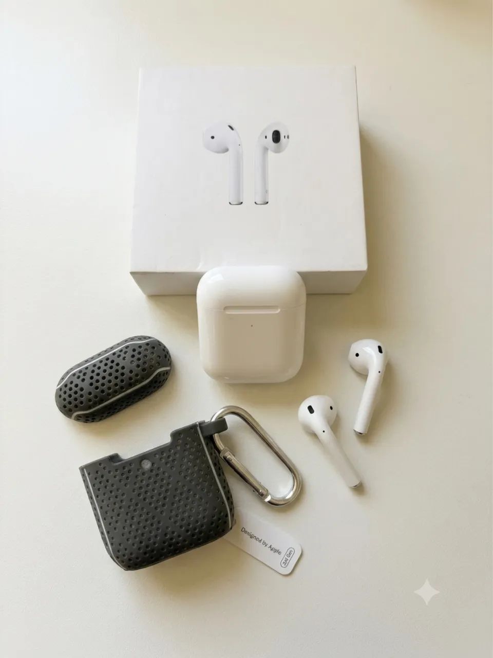 AirPods 2 Apple Original na Caixa + Capa Protetora