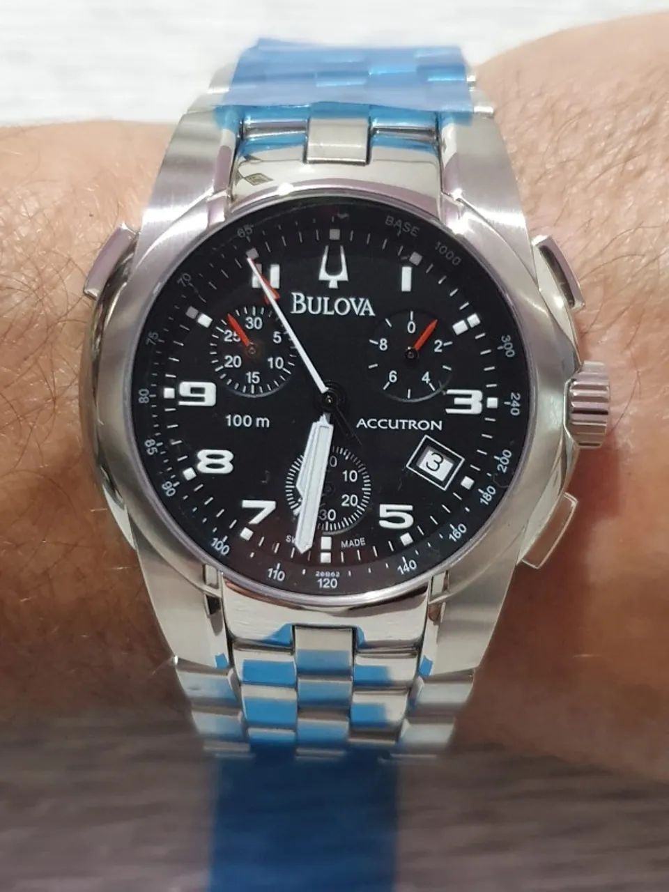 Relógio Bulova Accutron Masculino Apollo 11 Mission - Foto 5