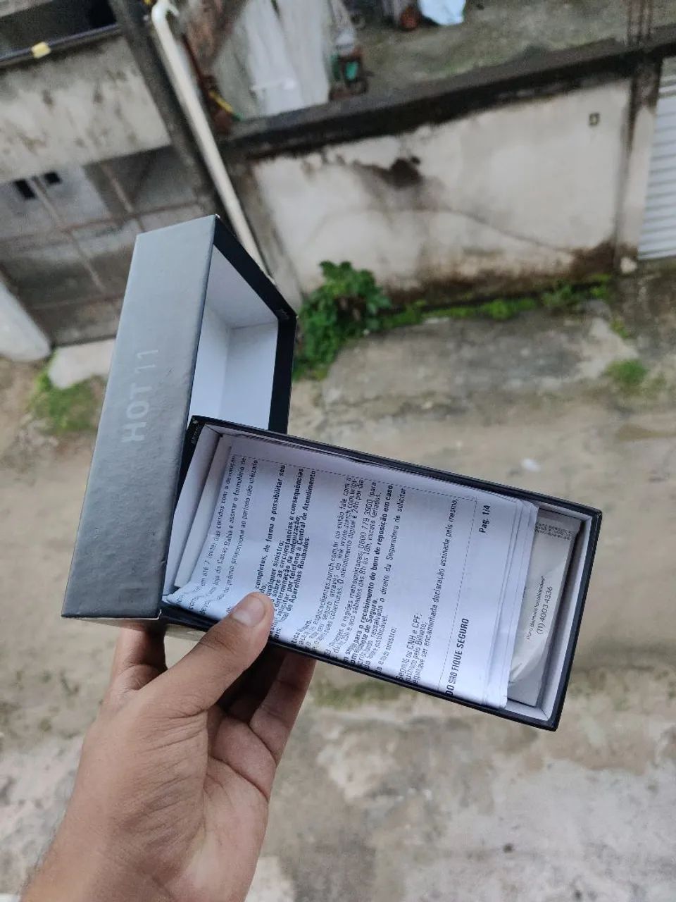 CELULAR INFINIX HOT 11 COM DOCUMENTAÇÃO E CAIXA. - Foto 5
