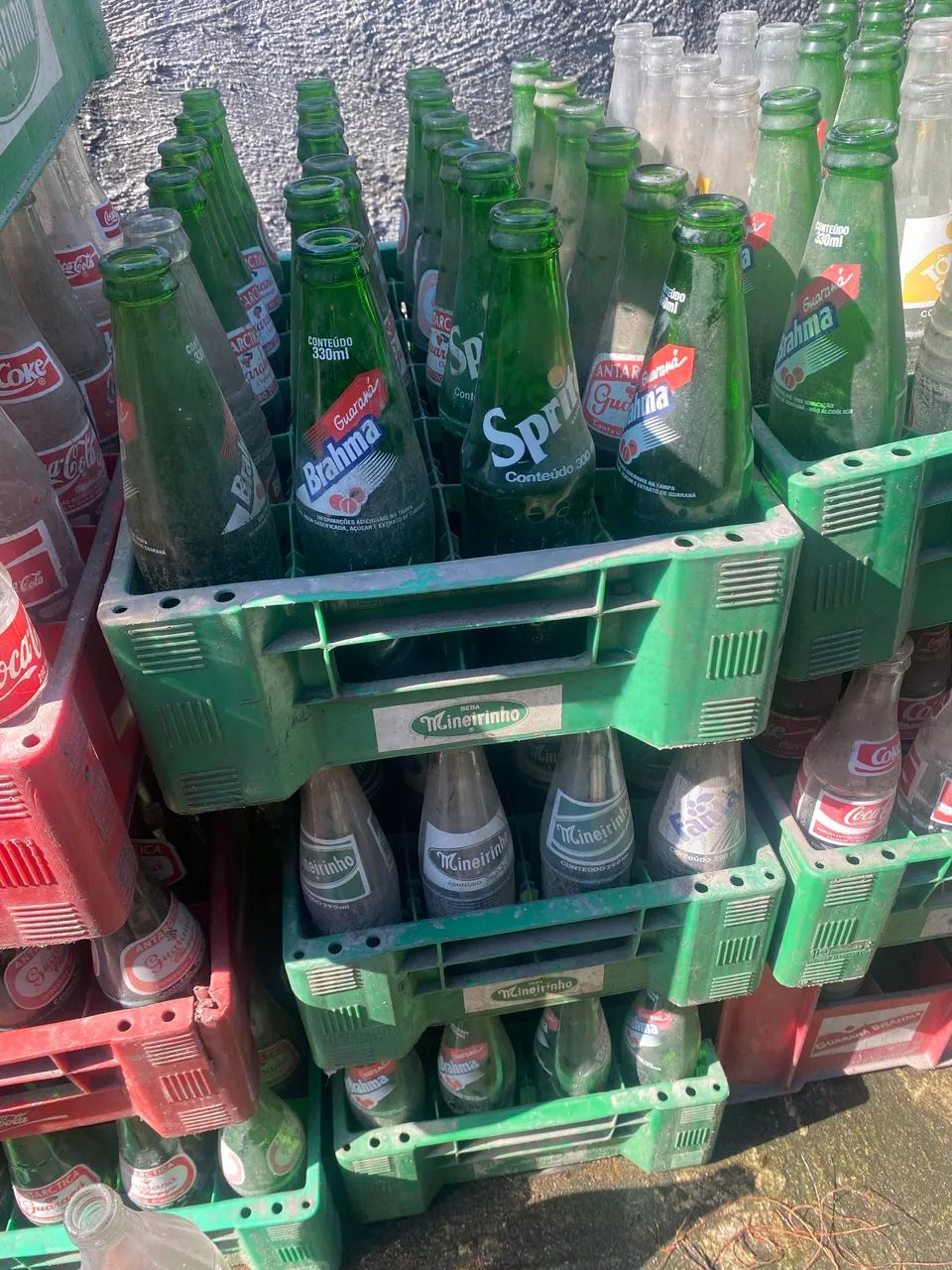 Garrafa de coca cola de vidro - Foto 3