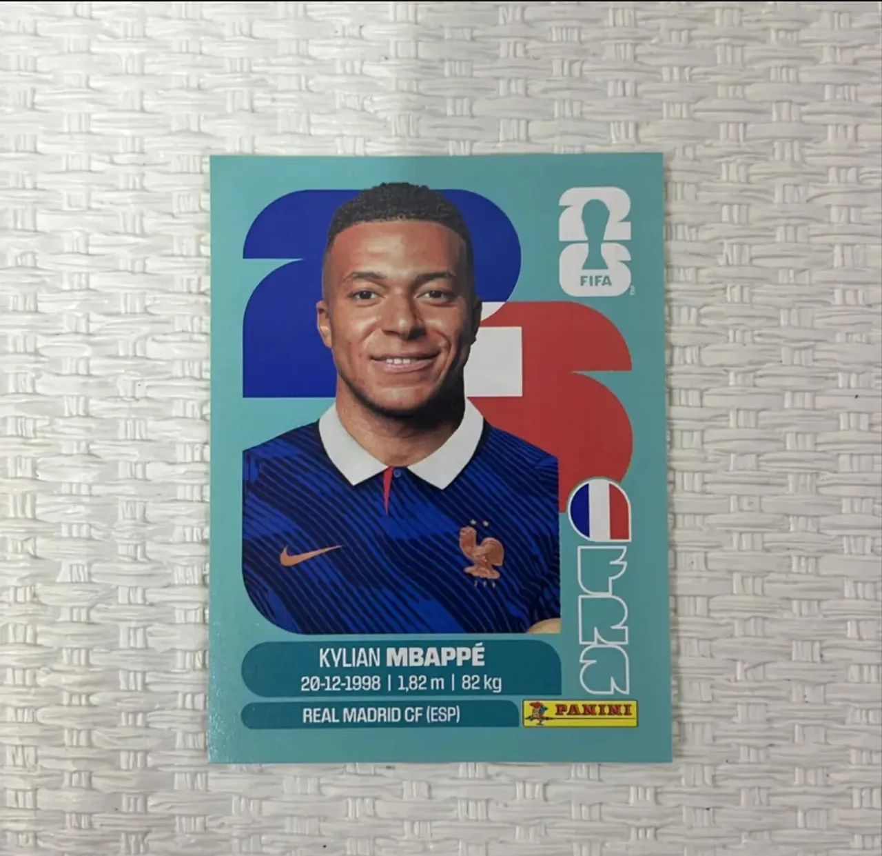 Figurinha mbappe copa 2026