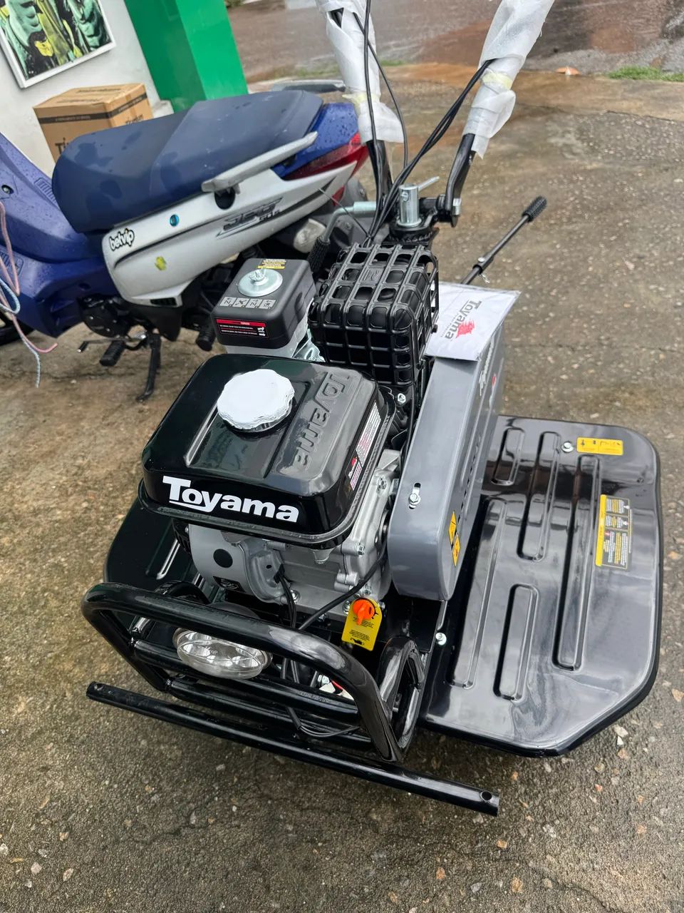Motocultivador a Gasolina 212cc 7Hp TT90 Toyama C/ Acessórios  - Foto 3