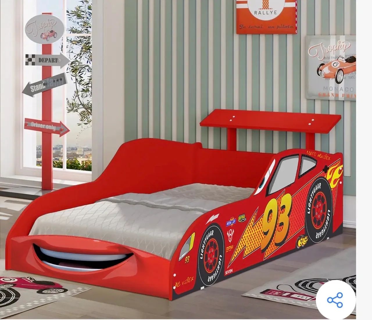 Vendo cama infantil carro 