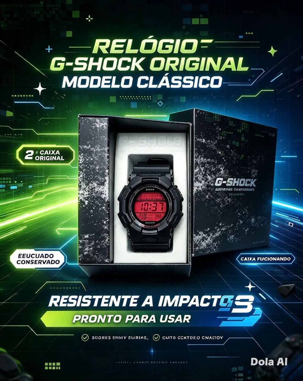 Vendo G-shock original lindo demais 