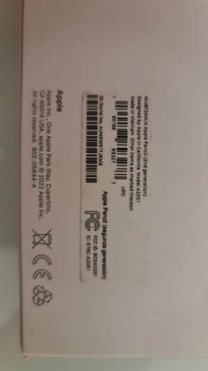 Apple pencil caneta 2nd geração nova  - Foto 2